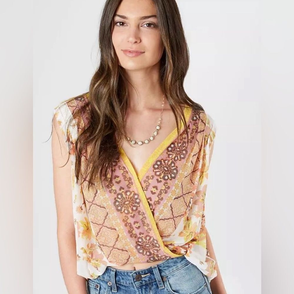 Free People Havana Floral Print NWOT